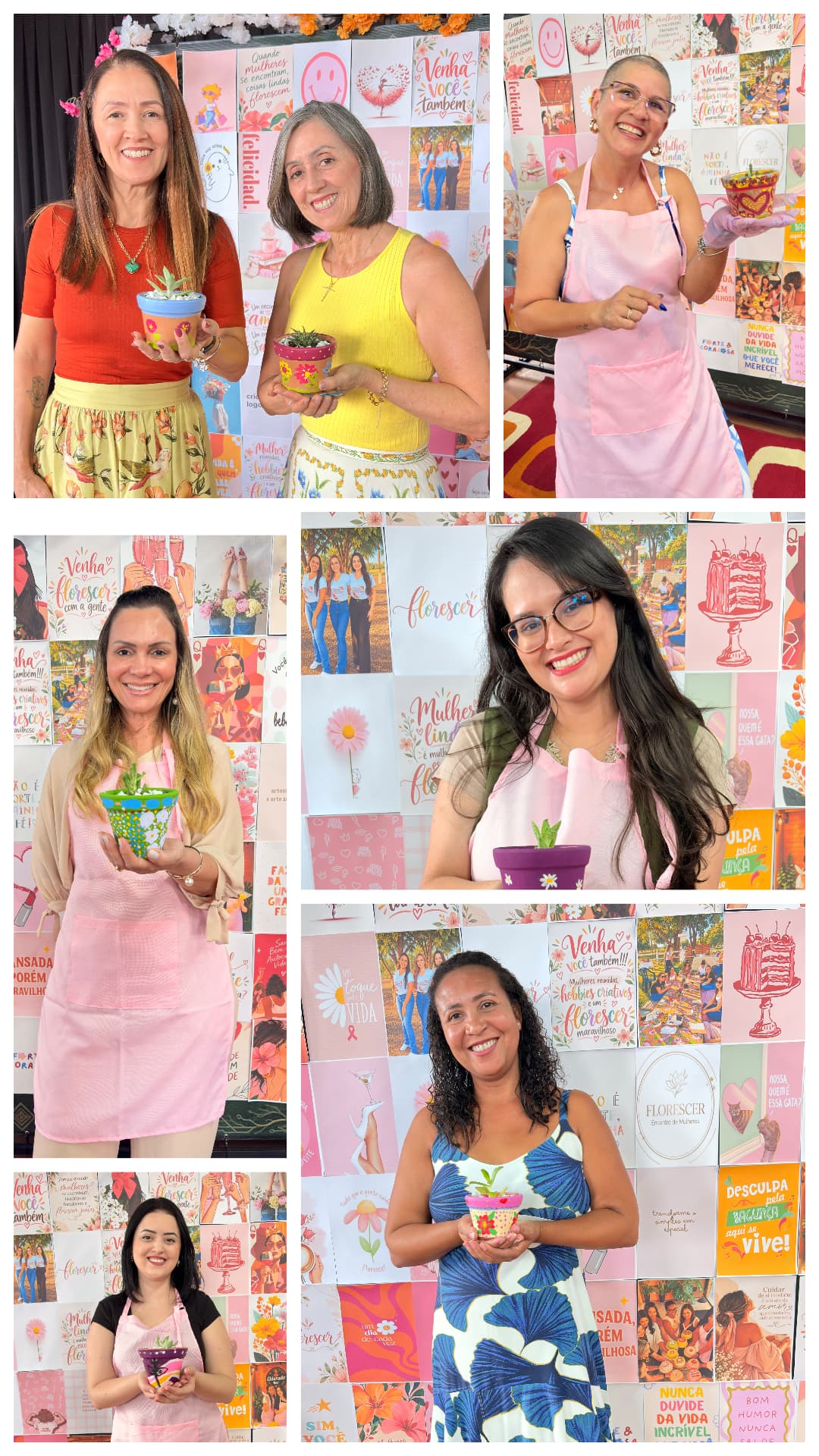 Retratos das participantes